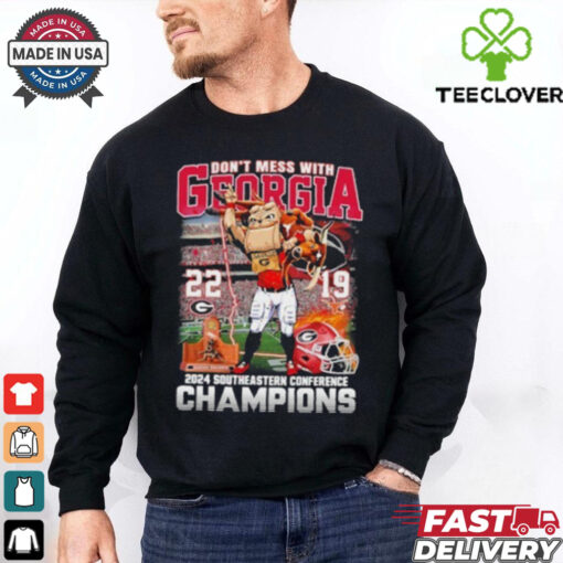 Don’t Mess With Georgia Bulldogs 2024 SEC Football Champions Shirt