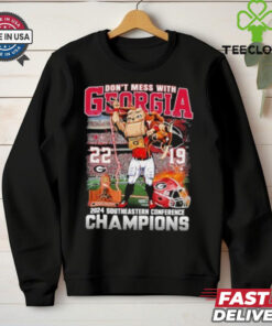 Don’t Mess With Georgia Bulldogs 2024 SEC Football Champions Shirt