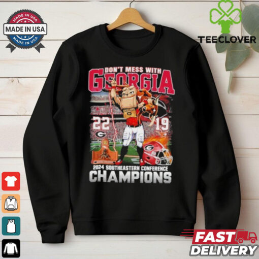 Don’t Mess With Georgia Bulldogs 2024 SEC Football Champions Shirt
