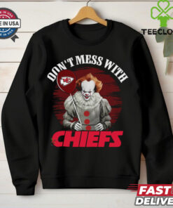 Don’t Mess With Kansas City Chiefs Pennywise IT T Shirt 3 Don’t Mess With Kansas City Chiefs Pennywise IT T Shirt