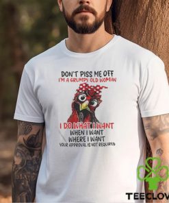 Don’t Piss Me Off I’m A Grumpy Old Man I Do What I Want Shirt