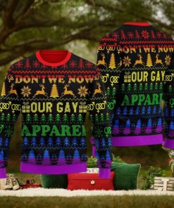 Don’t We Now Our Gay Ugly Christmas Wool Knitted Sweater