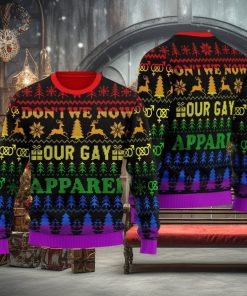 Don’t We Now Our Gay Ugly Christmas Wool Knitted Sweater