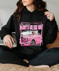 Don’t Worry Trump Pink Daddys Home Trump 2024 T Shirt