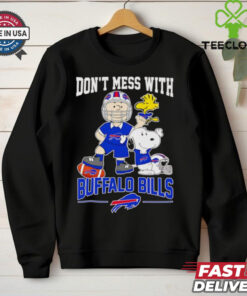 Don’t mess with Buffalo Bills Charlie Brown and Snoopy shirt