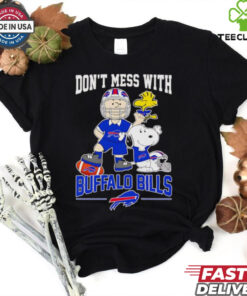 Don’t mess with Buffalo Bills Charlie Brown and Snoopy shirt