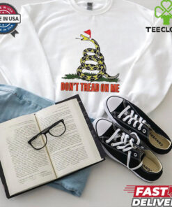 Don’t tread on me Christmas Gadsden flag T shirt