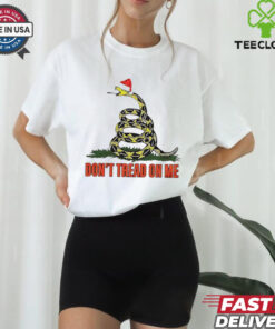 Don’t tread on me Christmas Gadsden flag T shirt