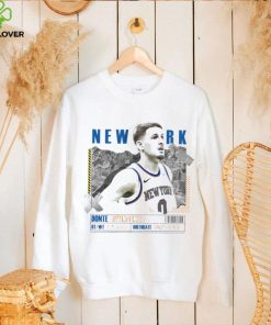 Donte DiVincenzo number 0 New York Knicks basketball player paper poster shirt 1 Donte DiVincenzo number 0 New York Knicks basketball player paper poster shirt