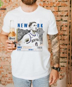 Donte DiVincenzo number 0 New York Knicks basketball player paper poster shirt 3 Donte DiVincenzo number 0 New York Knicks basketball player paper poster shirt