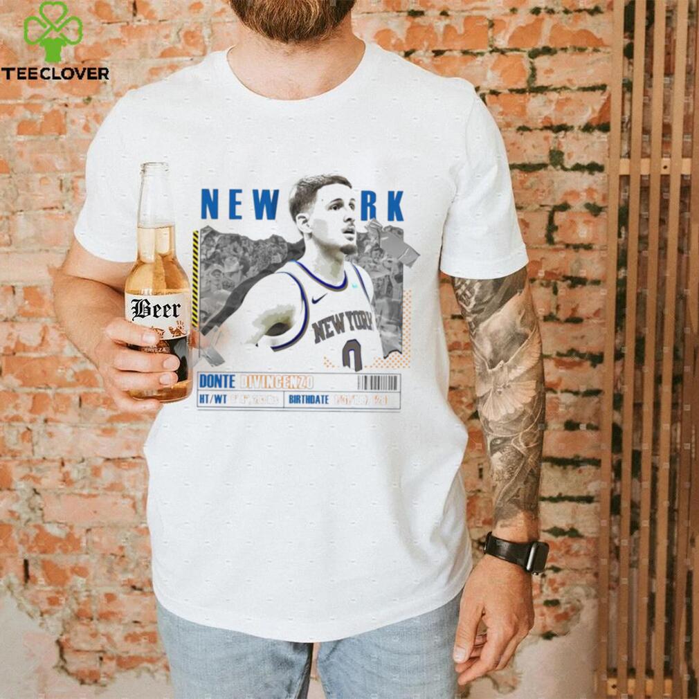 Donte DiVincenzo number 0 New York Knicks basketball player paper poster shirt Donte DiVincenzo number 0 New York Knicks basketball player paper poster shirt
