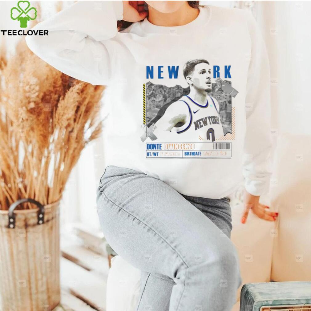 Donte DiVincenzo number 0 New York Knicks basketball player paper poster shirt Donte DiVincenzo number 0 New York Knicks basketball player paper poster shirt