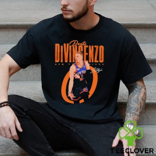 Donte Divincenzo New York Knicks men’s basketball signature shirt