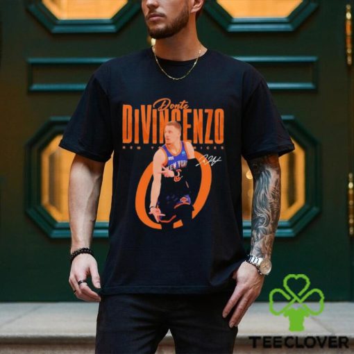 Donte Divincenzo New York Knicks men’s basketball signature shirt