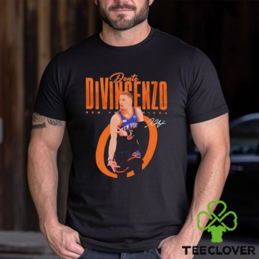 Donte Divincenzo New York Knicks men’s basketball signature shirt