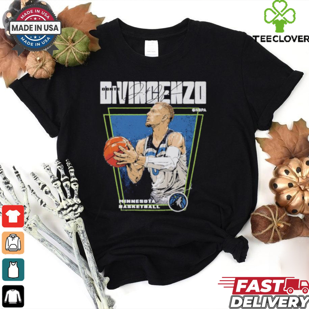Donte divincenzo minnesota timberwolves premiere signature shirt Donte divincenzo minnesota timberwolves premiere signature shirt