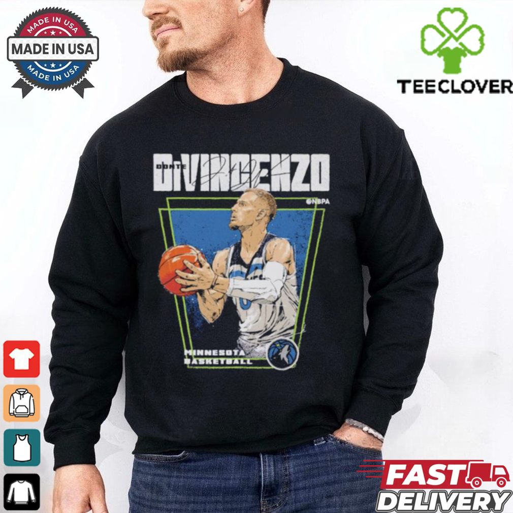 Donte divincenzo minnesota timberwolves premiere signature shirt Donte divincenzo minnesota timberwolves premiere signature shirt