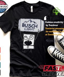 Doodlebob Busch Light Beer T Shirt 1 Doodlebob Busch Light Beer T Shirt