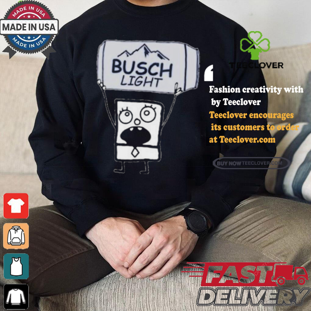 Doodlebob Busch Light Beer T Shirt Doodlebob Busch Light Beer T Shirt