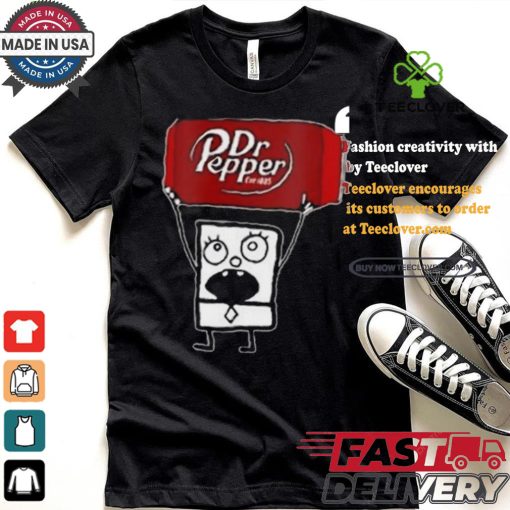 Doodlebob Dr Pepper T Shirt
