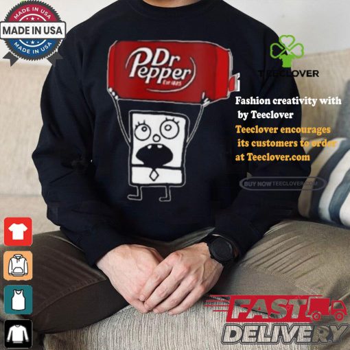 Doodlebob Dr Pepper T Shirt