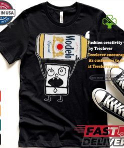 Doodlebob Modelo Beer Essential T Shirt 1 Doodlebob Modelo Beer Essential T Shirt