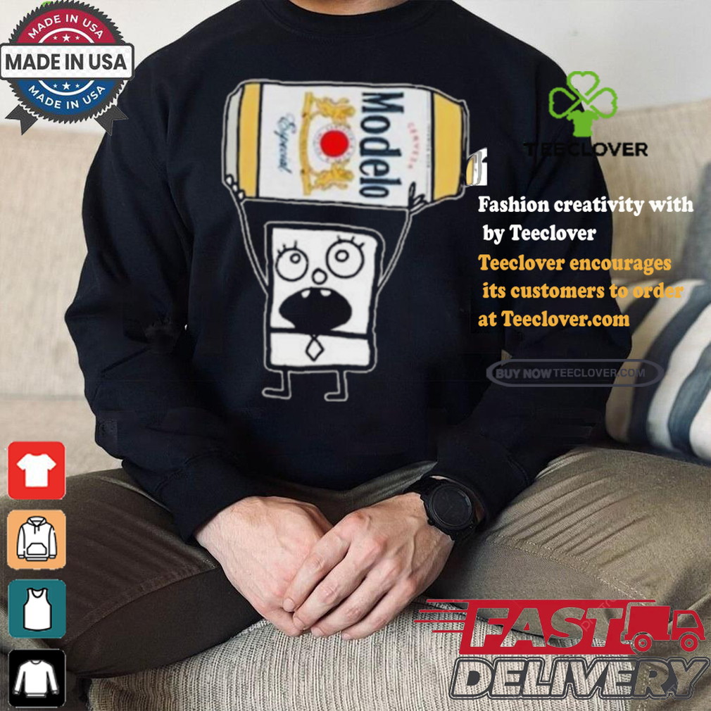 Doodlebob Modelo Beer Essential T Shirt Doodlebob Modelo Beer Essential T Shirt