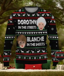 Dorothy In The Streets Blanche In The Sheets Woolen Christmas Sweater