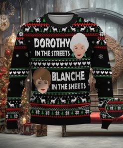 Dorothy In The Streets Blanche In The Sheets Woolen Christmas Sweater