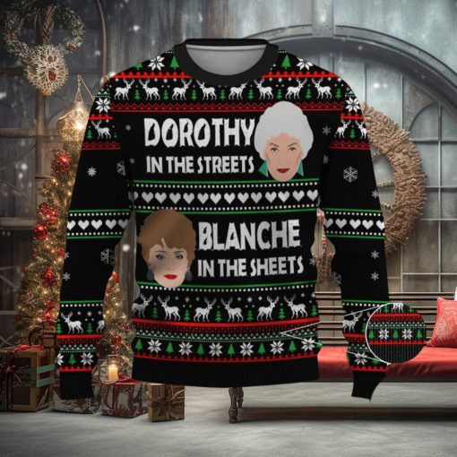 Dorothy In The Streets Blanche In The Sheets Woolen Christmas Sweater