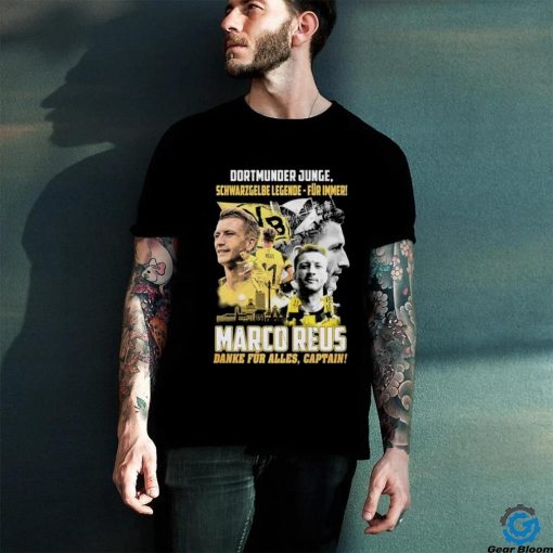 Dortmunder Junge Schwarz Gelbe Legende – Fur Immer Marco Reus Danke Fur Alles, Captain T Shirt