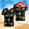 NCAA Boston College Eagles Hawaiian Shirt Palm Leaves Pattern