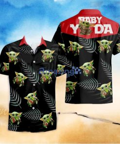 Dos Equis Baby Yoda Hug Tropical Hawaiian Shirt And Shorts Aloha Summer Gift For Men And Women