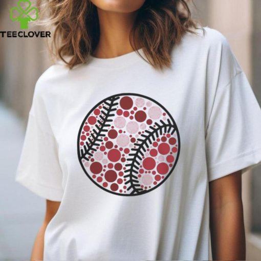 Dot Day Shirt BaseBall Polka Dot T Shirt
