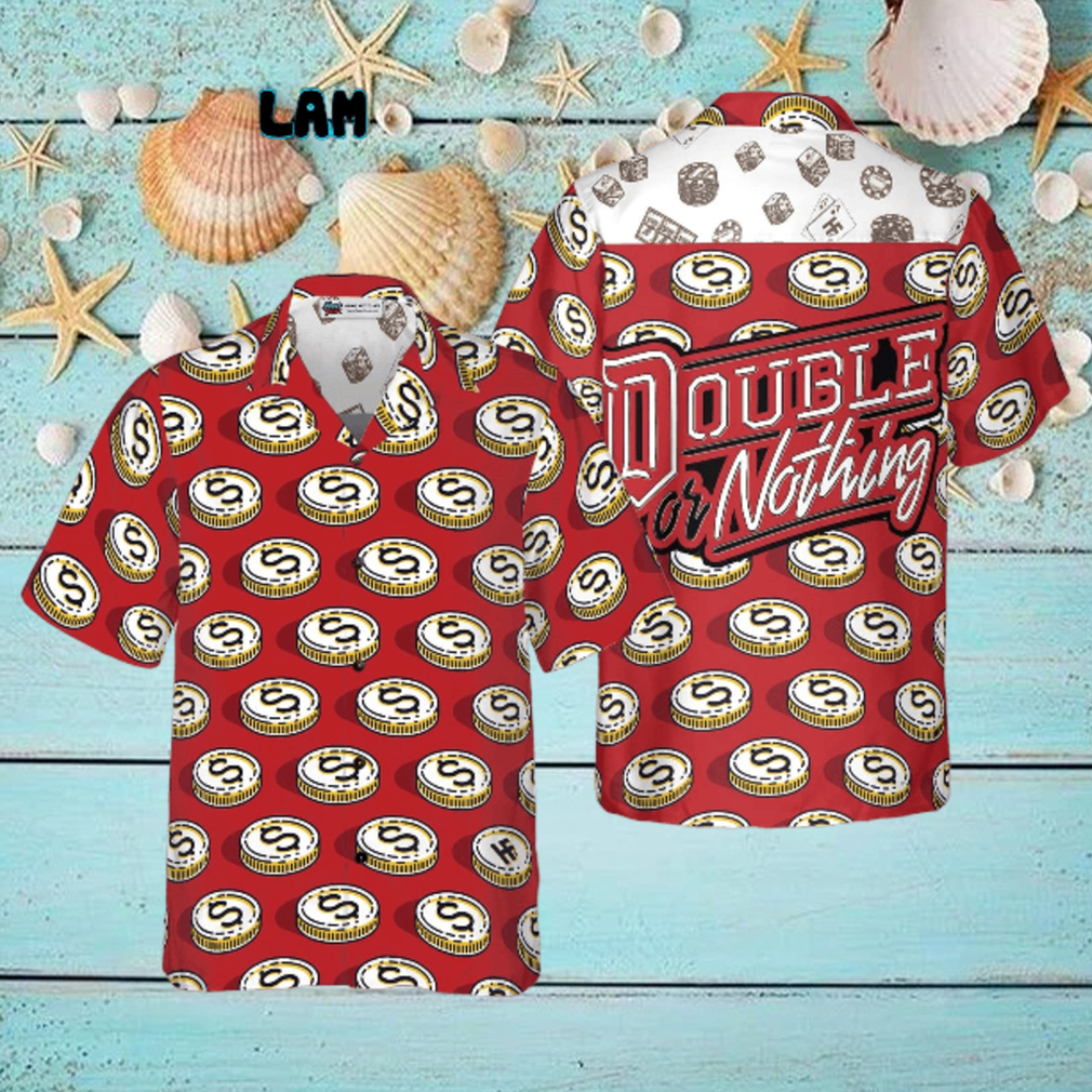 Double Or Nothing Casino Hawaiian Shirt Double Or Nothing Casino Hawaiian Shirt