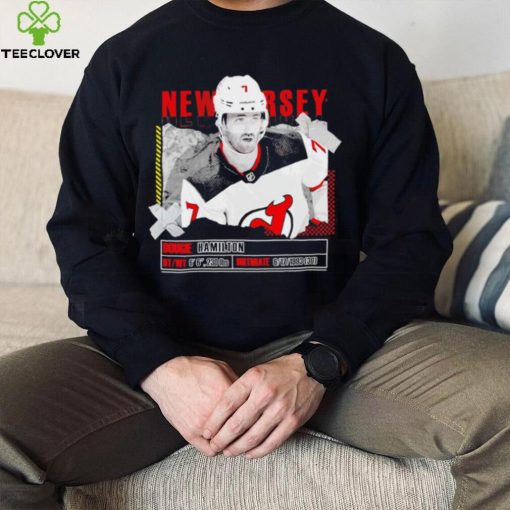 Dougie Hamilton New Jersey Devils ice hockey player information paper hoodie, sweater, longsleeve, shirt v-neck, t-shirt