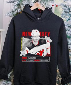 Dougie Hamilton New Jersey Devils ice hockey player information paper hoodie, sweater, longsleeve, shirt v-neck, t-shirt