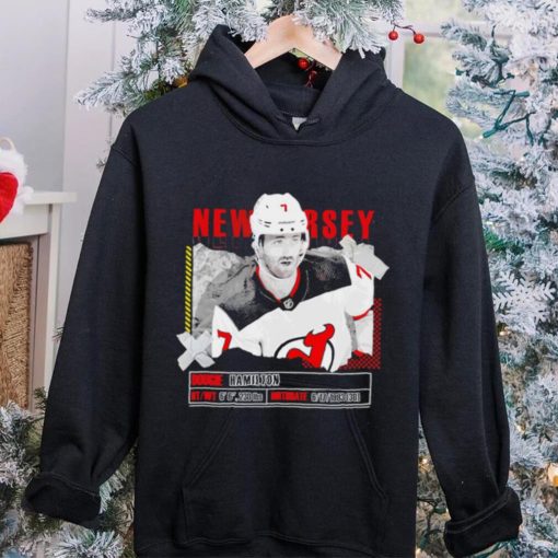 Dougie Hamilton New Jersey Devils ice hockey player information paper hoodie, sweater, longsleeve, shirt v-neck, t-shirt