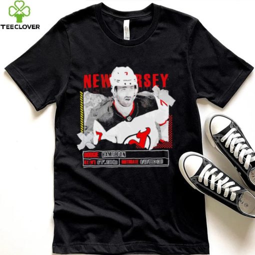 Dougie Hamilton New Jersey Devils ice hockey player information paper hoodie, sweater, longsleeve, shirt v-neck, t-shirt