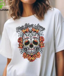 Down Right Merch Four Year Strong Sugar Skull Shirt