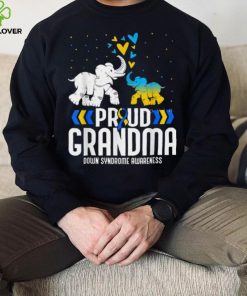 Down Syndrome Awareness Proud Grandma T Shirt