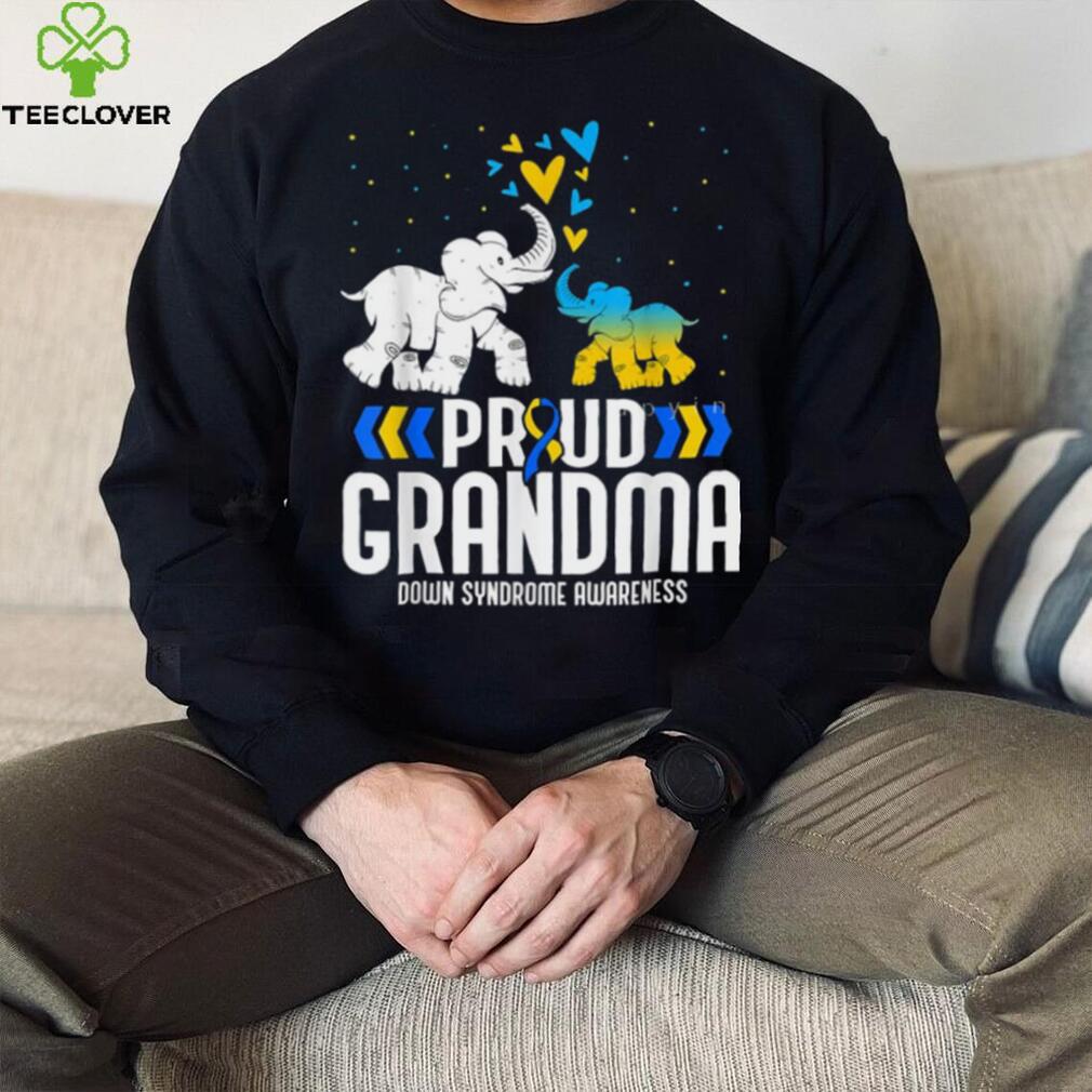 Down Syndrome Awareness Proud Grandma T Shirt Down Syndrome Awareness Proud Grandma T Shirt