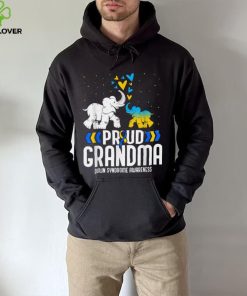 Down Syndrome Awareness Proud Grandma T Shirt