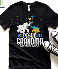 Down Syndrome Awareness Proud Grandma T Shirt