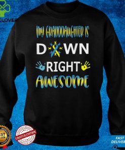 Down Syndrome Grandma Grandpa Down Right Awesome Tee T Shirt 2 Down Syndrome Grandma Grandpa Down Right Awesome Tee T Shirt