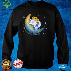 Down Syndrome Sunflower Moon Elephant Down Syndrome Awarenes T Shirt