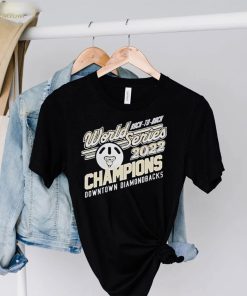 Downtown Diamondbacks Back To Back 2022 World Series Champions T shirt