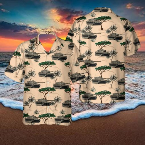 Bundeswehr Leopard I Hawaiian Shirt