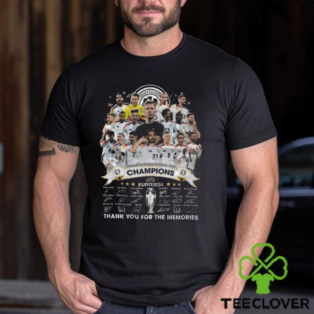 Germany National Football Team Champions UEFA Euro 2024 Thank You For The Memories T Shirt Germany National Football Team Champions UEFA Euro 2024 Thank You For The Memories T Shirt