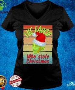 Dr Fauci Christmas Mandate Funny Fauci Lied Xmas Shirt